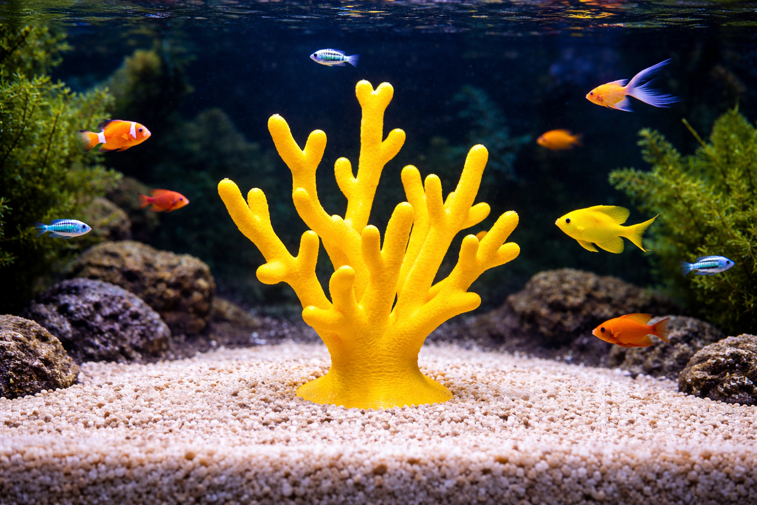 Aquarium Decoration - Custom underwater themed piece